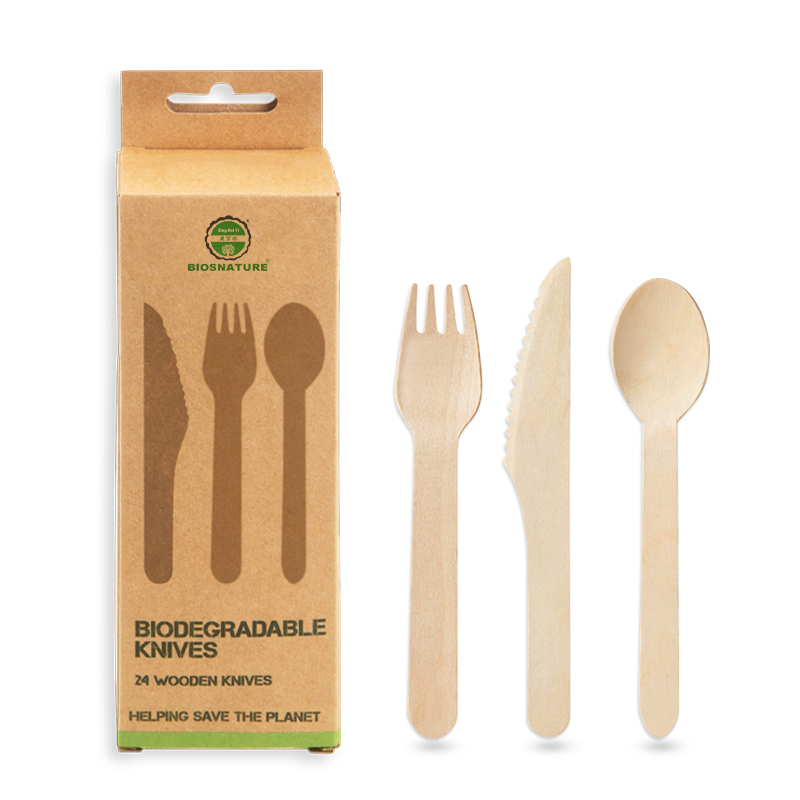wooden cutlery
